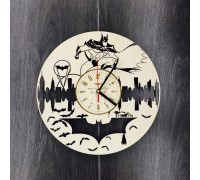 Holzwanduhr 