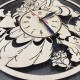 Оригинальные настенные часы «Красавица и чудовище»