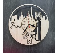 Interior wooden clock 