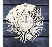 Designer-Wanduhr „Las Vegas“