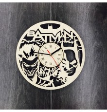 Бесшумные настенные часы «Batman»