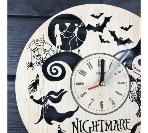 Годинники настінні великі «Nightmare before Christmas» Годинники настінні великі «Nightmare before Christmas»