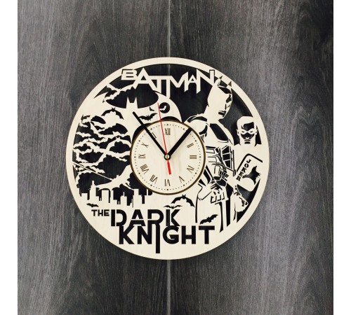 Настінні годинники великі оригінальні «The Dark Knight» Настінні годинники великі оригінальні «The Dark Knight»