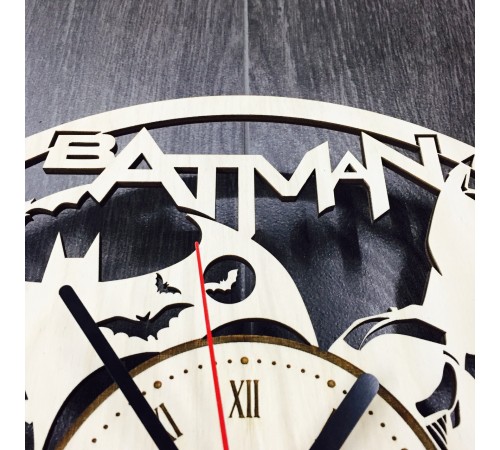 Настінні годинники великі оригінальні «The Dark Knight» Настінні годинники великі оригінальні «The Dark Knight»