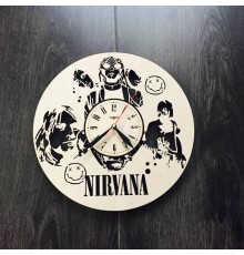 Годинники оригінальні з дерева «Nirvana»