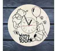 Children's wooden wall clock 