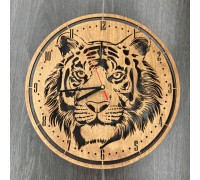 Wooden wall clock 