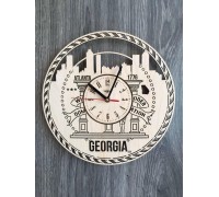 Designer-Wanduhr aus Atlanta, Georgia