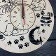 Универсальный настенный чеснок из дерева «Пушистые котики»