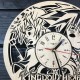 Оригинальные настенные часы из дерева «Kingdom Hearts»