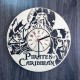Настенные часы с деревом «Пираты Карибского моря».