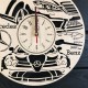 Стильные часы из дерева настенный «Mercedes-Benz»