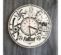 Настінні годинники з натурального дерева за мотивами «Fallout»