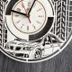 Стильные часы из дерева настенный «BMW»
