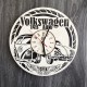 Стильные часы из дерева настенный «Volkswagen»