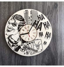 Дерев'яні настінні годинники «Джокер»