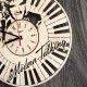 Бесшумные настенные часы из дерева «Modern Talking»