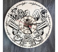 Концептуальні настінні годинники в інтер'єрі «Guns N` Roses»