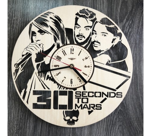 Концептуальные настенные часы в интерьере «Thirty Seconds to Mars» Концептуальные настенные часы в интерьере «Thirty Seconds to Mars»
