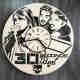 Концептуальные настенные часы в интерьере «Thirty Seconds to Mars»