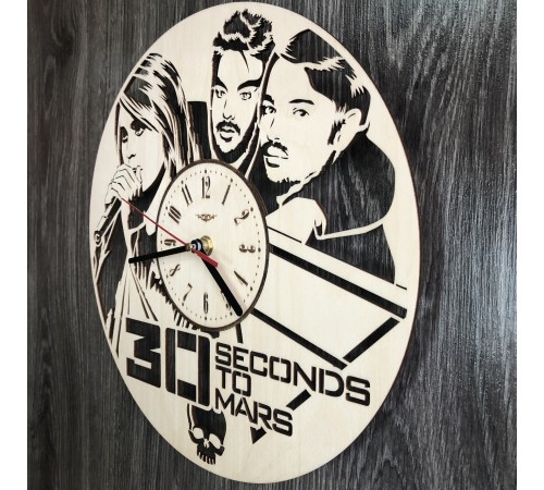 Концептуальные настенные часы в интерьере «Thirty Seconds to Mars» Концептуальные настенные часы в интерьере «Thirty Seconds to Mars»