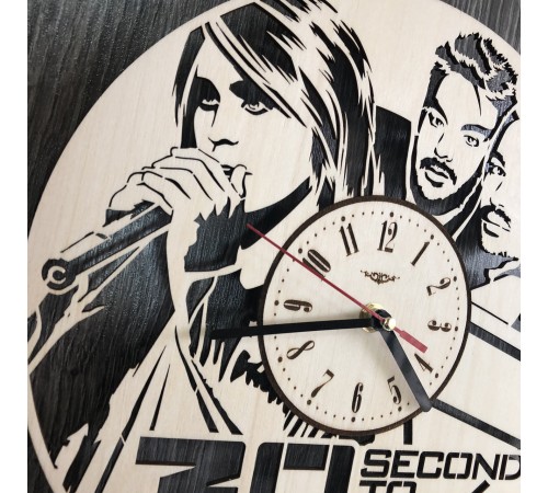 Концептуальные настенные часы в интерьере «Thirty Seconds to Mars» Концептуальные настенные часы в интерьере «Thirty Seconds to Mars»
