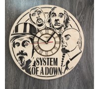 Conceptual wall clock in the interior of 