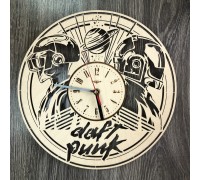 Koncepcyjny zegar ścienny we wnętrzu „Daft Punk”