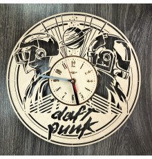 Концептуальные настенные часы в интерьере «Daft Punk»