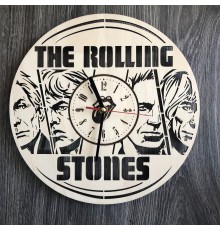 Концептуальные настенные часы в интерьере «The Rolling Stones»