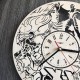 Дизайнерські настінні годинники з дерева «Люди Ікс»