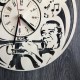 Часы ручной работы настенные деревянные «Луи Армстронг»