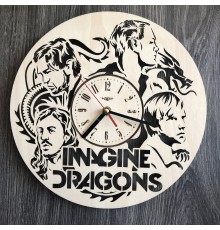 Концептуальні настінні годинники в інтер'єрі «Imagine Dragons»