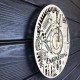 Тематические интерьерные часы настенные бесшумные «Инженерия»