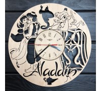 Детские настенные часы из дерева «Aladdin»