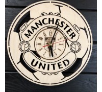 Концептуальні настінні годинники в інтер'єрі «Manchester United»