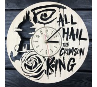 Handgefertigte Wanduhr aus Holz „Dark Tower“