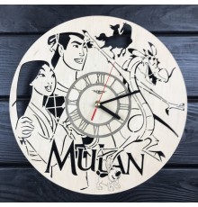 Бесшумные настенные часы в детской «Мулан»