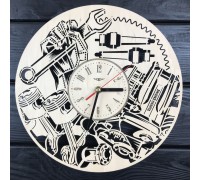 Wooden wall clock 