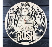 Годинник з натурального дерева настінний «Rush»