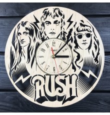 Годинник з натурального дерева настінний «Rush»