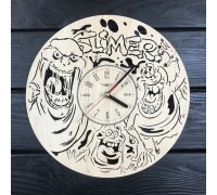 Настенные часы из дерева «Slimer»