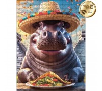 Classic puzzle Hippopotamus in Mexico L