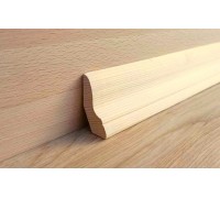 Euro wood skirting board 60mm wide