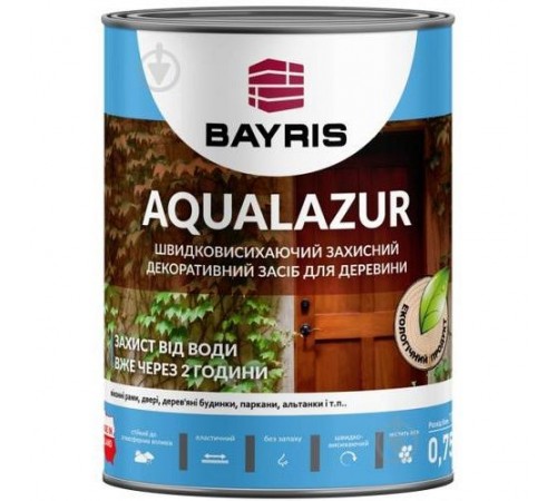 Bayris aqualasur 0.75l szary Bayris aqualasur 0.75l szary