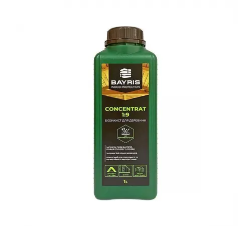 Bayris wood bioprotection (Concentrat 1:9) bezbarwny 1 l