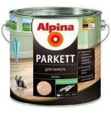Lakier do parkietu Alpina Parkett bezbarwny półmatowy 2,5 l