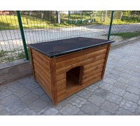 Ocieplana, jednospadowa buda dla psa średniej wielkości