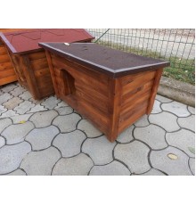 Ocieplana, jednospadowa buda dla małego psa