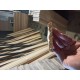 Skirting board 90mm shaped spruce wood